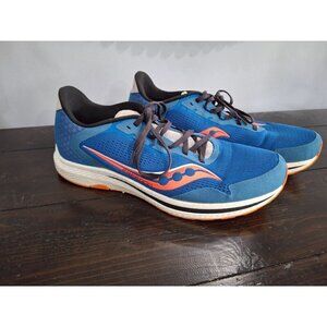 EUC Saucony Freedom 4 Jackalope in Blue & Orange/Sz. 12